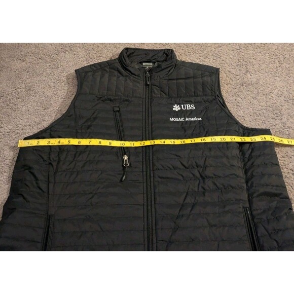 Stormtech UBS Bank Black Full Zip Vest Women's 2XL - Picture 4 of 5
